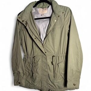 Banana Republic size small khaki green lightweight windbreaker jacket